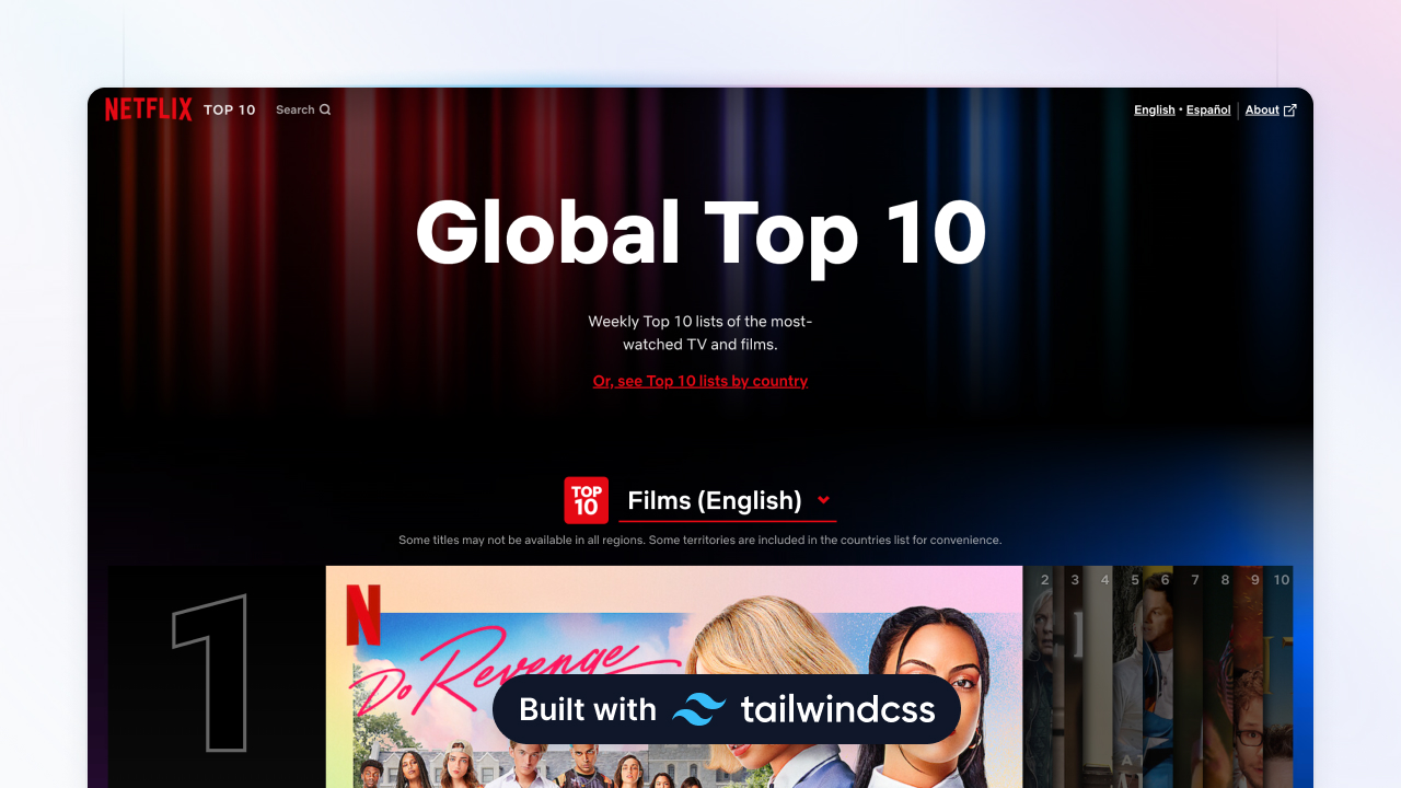 Netflix Top 10 - Global